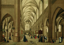 Steenwijk u.Brueghel, Antwerp.Kathedrale von klassik art