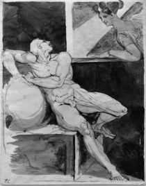 J.H.Fuessli, Dalila besucht Samson by klassik art