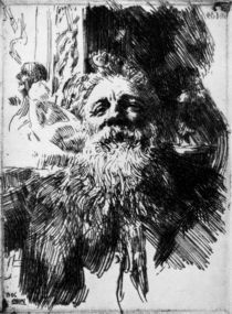 Auguste Rodin / Rad.v.Anders Zorn by klassik art