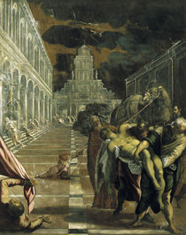 Tintoretto, Entfuehrung Leiche Markus by klassik-art