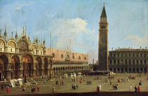 Venedig, Markusplatz / Gem.v.Canaletto by klassik art