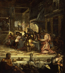 Tintoretto, Abendmahl by klassik art