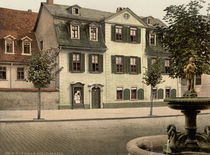 Weimar, Schillerhaus / Photochrom by klassik art