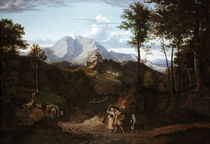 L.Richter, Rocca di Mezzo / 1824 von klassik art