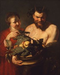 Rubens, Faun und Maedchen by klassik-art
