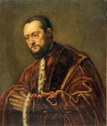 J.Tintoretto, Ratsherr im Gebet by klassik art