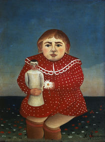 H.Rousseau, Maedchen mit Puppe by klassik-art