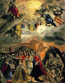 El Greco/ Traum Philips II./ um 1577 von klassik-art