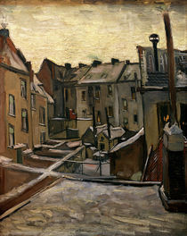 v.Gogh, Hinterhoefe in Antwerpern by klassik art