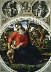 L.Signorelli, Maria mit Kind.. von klassik art