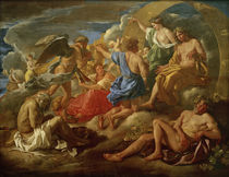 N.Poussin, Helios und Phaeton mit Saturn von klassik-art