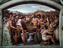 Raffael, Abraham und Melchisedek by klassik art