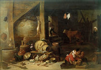 David Teniers d.J., Im Stall von klassik art