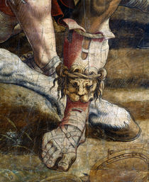 Schlacht am Ticinus / Karton (Detail) by klassik art