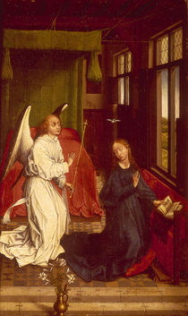 R. van der Weyden, Verkuendigung by klassik art