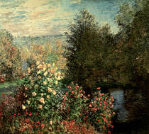 C.Monet, Gartenwinkel in Montgeron by klassik-art