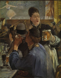 Manet/Die Kellnerin/1878-79 by klassik-art