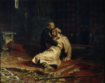Iwan IV./Mord an Sohn/Gem.Repin/1885 von klassik art