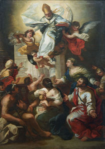 L.Giordano,hl.Nikolaus rettet Mundschenk by klassik-art