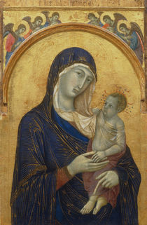 Duccio,  Maria mit Kind by klassik-art