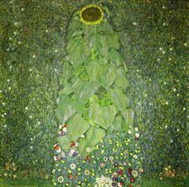 Gustav Klimt, Die Sonnenblume von klassik art