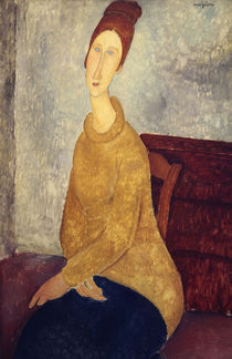 A. Modigliani, Jeanne Hebuterne Sweater von klassik art