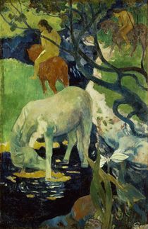 P.Gauguin, Der Schimmel by klassik art