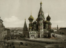 Moskau,Basiliuskathedr. / Photochrom von klassik-art