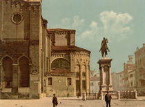 Venedig, SS.Giovanni e Paolo,Colleoni von klassik art
