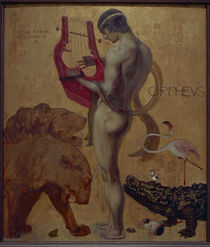 F.v.Stuck, Orpheus by klassik art
