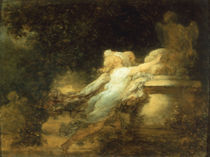 Fragonard, Liebesgeluebde von klassik-art