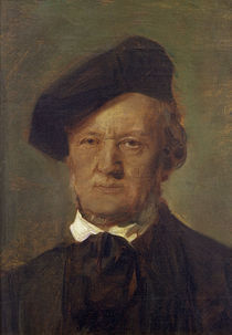 Richard Wagner / Lenbach by klassik art