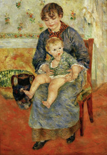 Auguste Renoir, Mere et enfant by klassik art