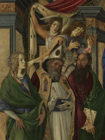 S.Botticelli, Katharina, Augustinus u.a. by klassik art