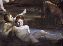 Domenichino, Jagd der Diana, Ausschnitt by klassik-art