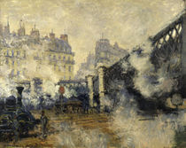 C.Monet, Le Pont de l'Europe von klassik-art