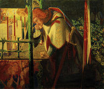 D.G.Rossetti, Sir Galahad an der Kapelle von AKG  Images
