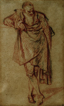 A.Watteau, Stehender Mann by klassik art