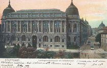 Stuttgart, Gewerbemuseum / Postkarte by klassik-art