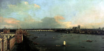 Ansicht von London / Canaletto by klassik art
