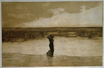 Max Klinger, Verlassen / 1884 von klassik art