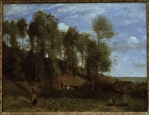 C.Corot, Landschaft bei Etretat by klassik-art