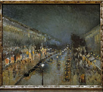 Camille Pissarro, Boulevard Montmartre by klassik art