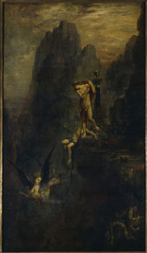 G.Moreau, Die erratene Sphinx by klassik art