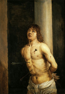 Teniers nach Antonello d.M.,Hl.Sebastian by klassik art