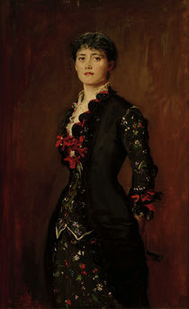 Louise Jopling / Gemaelde von Millais von klassik-art