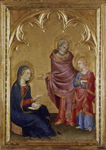 Simone Martini, 12jaehiger Jesus im Temp. by klassik art
