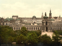 Dresden, Zwinger / Photochrom by klassik-art