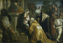 Paolo Veronese, Anbetung der Koenige by klassik art
