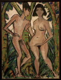 O.Mueller, Adam und Eva by klassik art